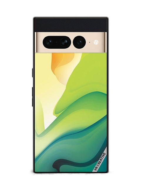 Protective Case Cover For Google Pixel 7 Pro Abstract Design Multicolour