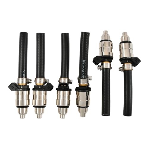 BIGREAT FJ707 6PCS Fuel Injector Compatible with Nissan Maxima 1984 Alfa Romeo GTV6 19811986 Milano 19871989 Datsun 280Z 19751978 280ZX 810Jaguar XJS 30L 53L Replace 84213103 - Image 1