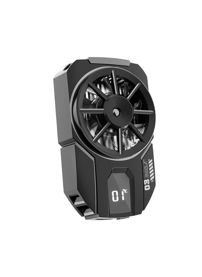 Phone Cooler, Mobile Cooling Fan without Noise, Cellphone Radiator for Mobile Games, Streaming, Tiktok  - Image 1