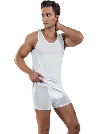 Pierre Cardin 140 Men's Undershirt Boxer Set