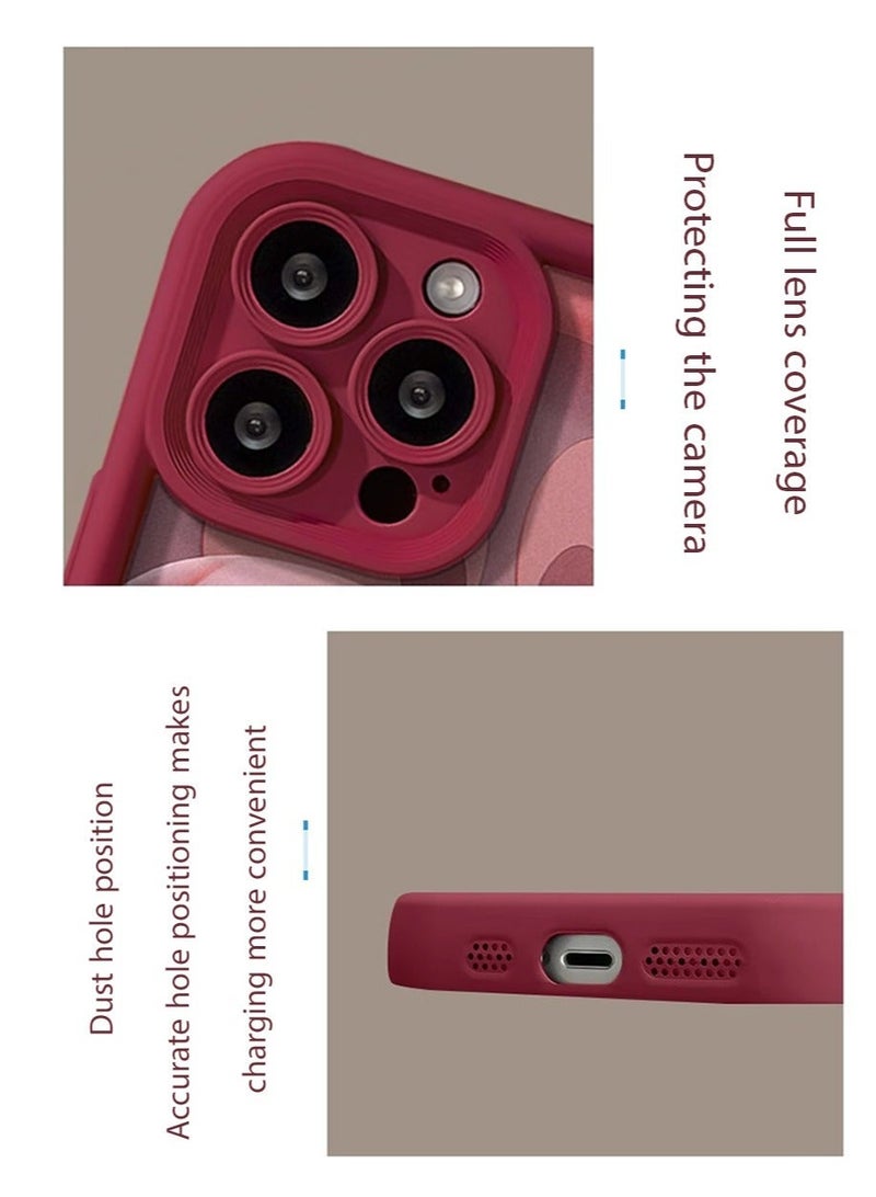 X-level iPhone 15 pro max Case Cover Ultra Slim Shockproof Protective Liquid Silicone comic cartoon Phone accessory camera len Soft Anti-Scratch comfortable touch Cover Protective anti-dust back Cover - Image 5