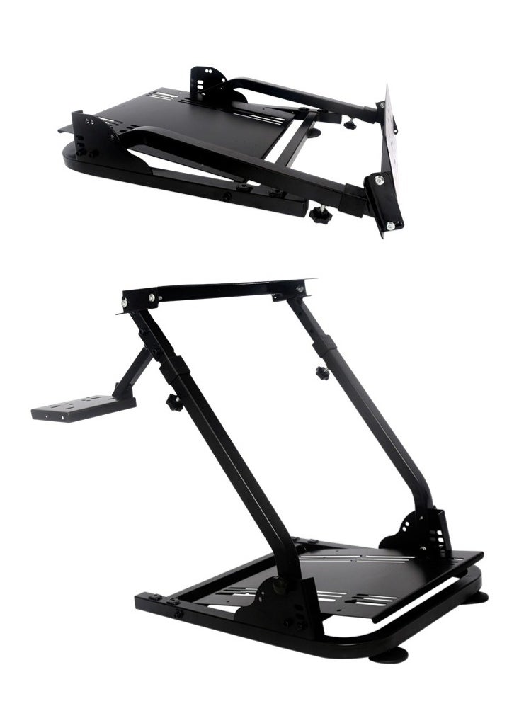 GearZone - Gaming Simulator Racing Steering Wheel Stand for Logitech G25, G27, G29, G920, TX F458, T500RS, T3PA-PRO (F1/GT), Not Including Wheel, Shifter and Pedals - Image 1
