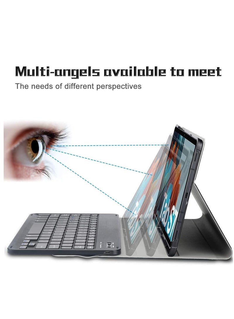 Keyboard Case for Samsung Galaxy Tab S7 (QWERTY), for Samsung Galaxy Tab S7 11 Keyboard, Keyboard Case with Detachable Wireless Keyboard - Image 5