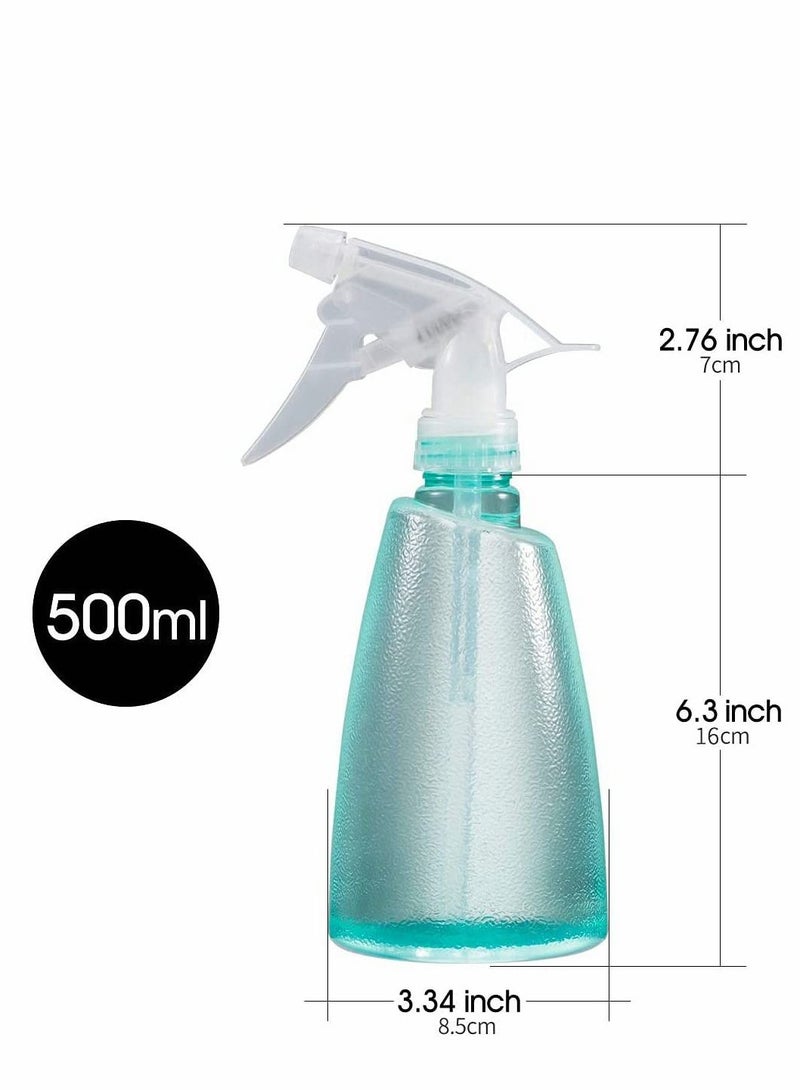 SYOSI Empty Plastic Spray Bottle – 17 OZ, 500Ml, Water Spray Bottle, Plastic Spray Bottle, Refillable Sprayer, Reusable for Cleaning Solution Plants With Spray And Flow Mode (3 PCS) - Image 2