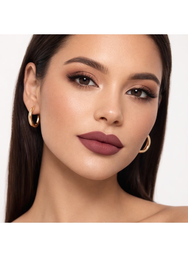 VATENN ITALY Matte Liquid Lipstick 270 | Long-Lasting, High-Pigment Soft Matte Finish - Image 2