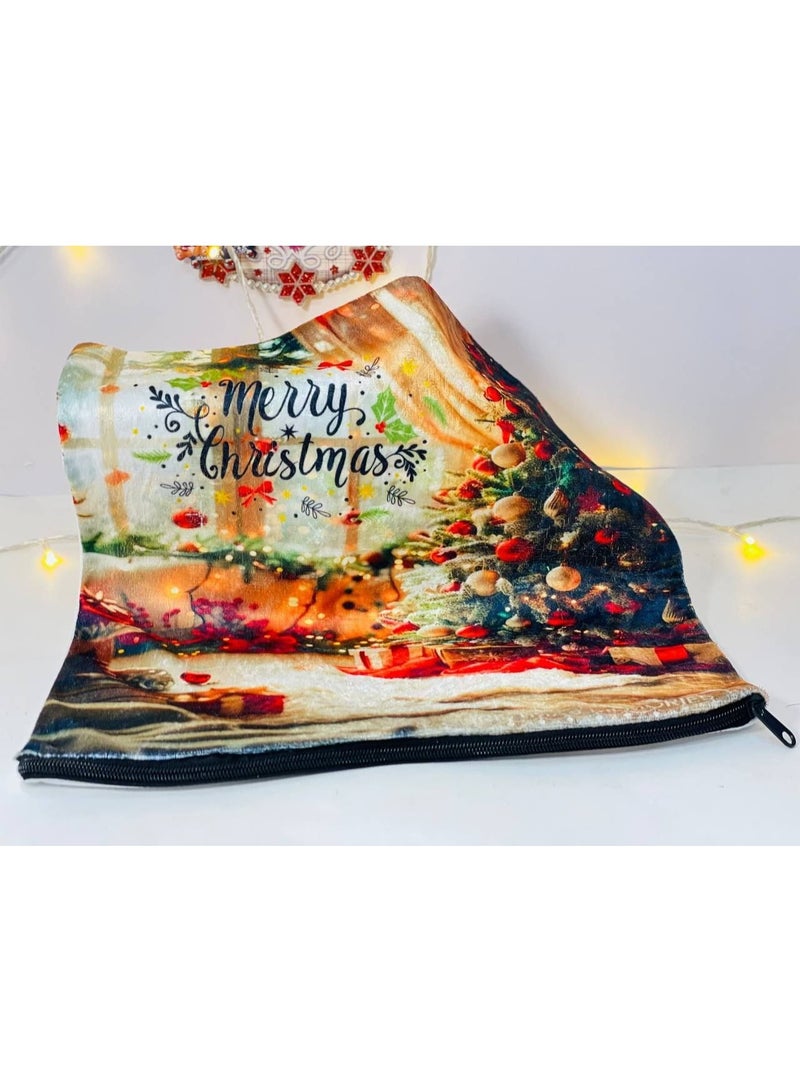 Christmas 2 Cushions, Christmas Pillow Covers, Christmas Pillowcases with various Santa and Snowman designs. Size: 40*40 cm - Image 5