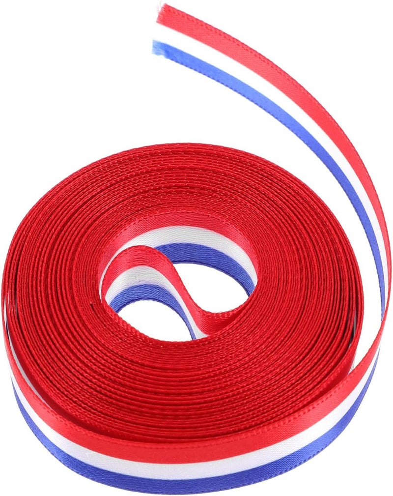 Continuous warehouse supply Ciieeo Independence Day Patriotic Ribbon for Bow Making Yards Wide for Decorating Parties and Celebrations Room to room portable Universal design User feedback upgraded quality Repeated use resistant selected material Varied size selections Market popular practical build Precision processed material Multi option design Stable local goods source Cross-material combo compatible Dense material Hardness boosted processed substance Wide usage compatibility Any KSA address orderable Carefully selected material Light durable upgraded substance All-item unified delivery Reliable daily use design Timely planned dispatch Multi-purpose All user group compatible Practical experience crafted Trendy economical quality Labor saving - Image 1