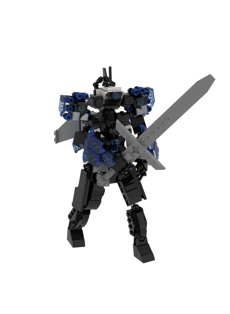 Loquat 520 Pcs Skibidi Toilet Man Toy Building Blocks Armored Sword Chainsaw Monitor Man Toy Ideas Toys Battle Game Model Ideas Toys Gifts For Adult And Kids - Image 2