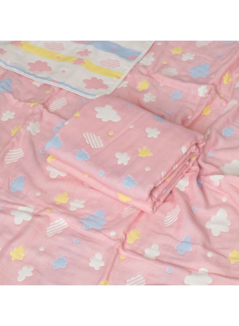 منشفة استحمام مطبوعة كرتون من القطن النقي