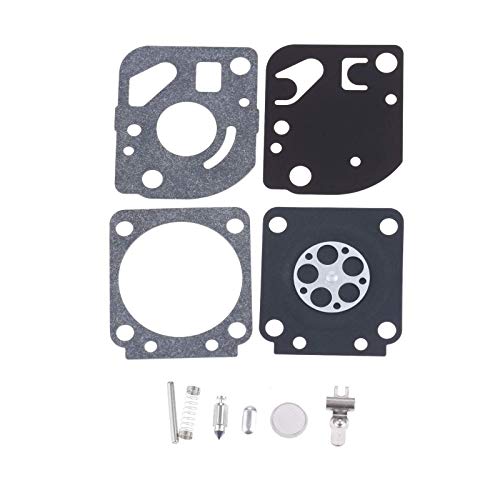 Hicello CARB Carburetor Rebuild Kit for ZAMA RB-71 C1U-K54 C1U-K81 C1U-K82 Echo Mantis SV-4/E - Image 1