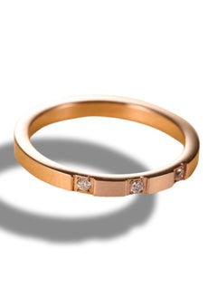 18k Gold Ring - Exquisite Women's Jewelry, Wedding Band, Luxury Fashion Accessory, Handcrafted Gold Ring, Timeless and Elegant Design, Perfect Gift for Her, Fine Jewelry Collection