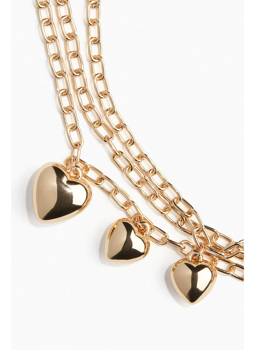 H&M Layered Charm Necklace