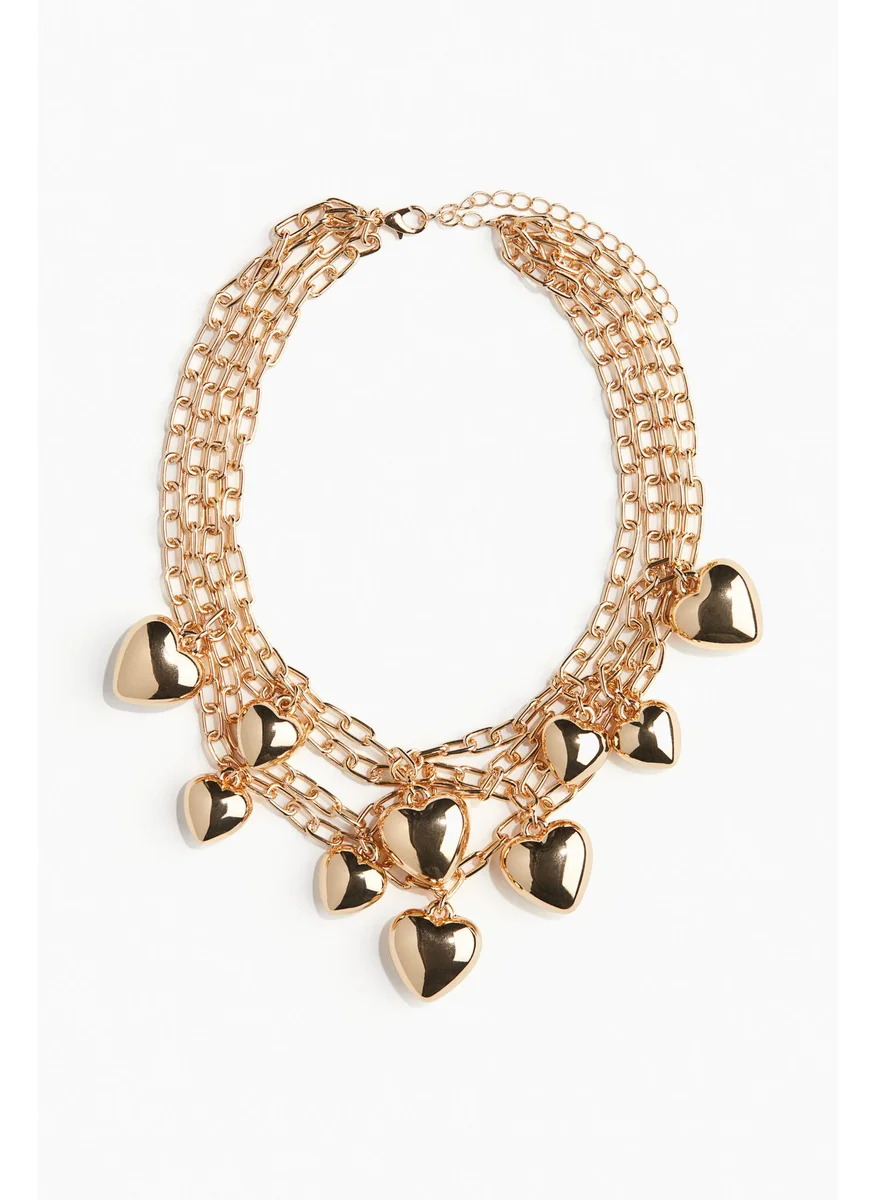 H&M Layered Charm Necklace