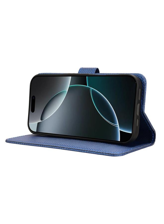 S-TOP Case For iPhone 16 Pro Max Diamond Texture Leather Phone Case - Image 5