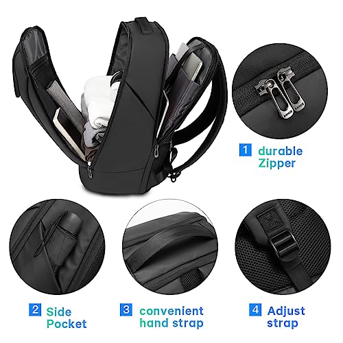 BANGE Business Commute Backpack Waterproof fit 15.6 Inch Commute backpack,Travel Durable Backpack - Image 3