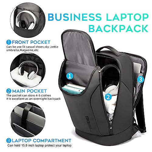 BANGE Business Commute Backpack Waterproof fit 15.6 Inch Commute backpack,Travel Durable Backpack - Image 2