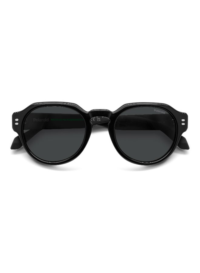 POLAROID PLD 6249/S/X Sunglasses Black Round - Image 4