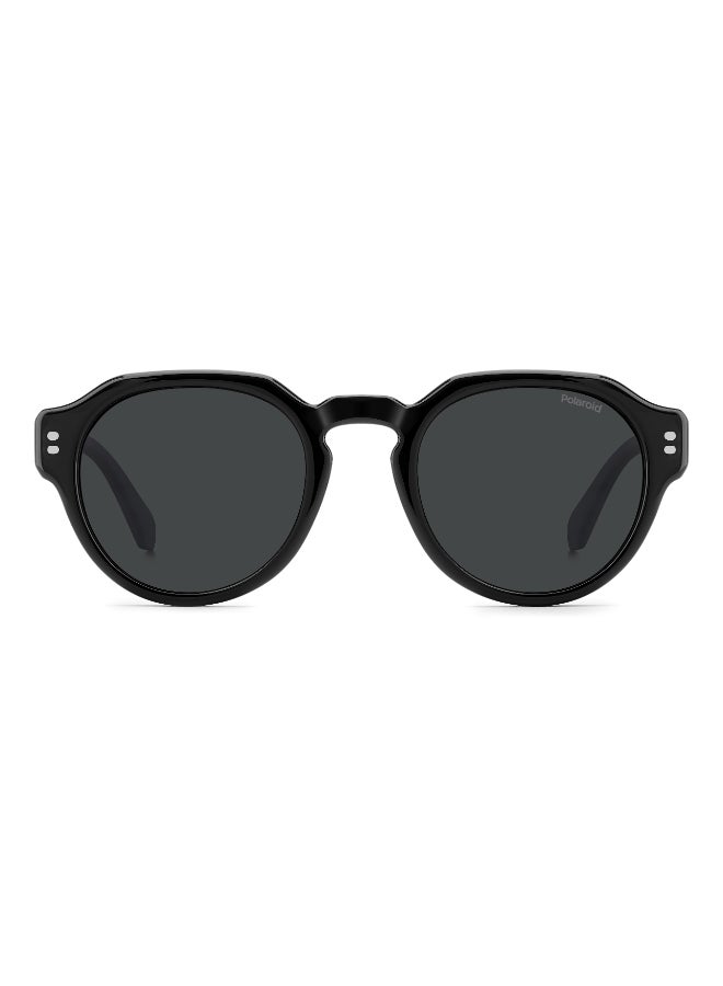 POLAROID PLD 6249/S/X Sunglasses Black Round - Image 3