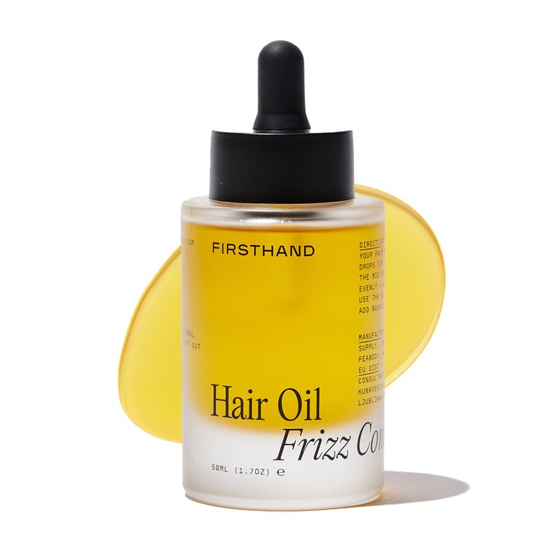 Firsthand Supply Hair Oil for Frizzy Hair Lightweight Moisturizing Hair Oil Natural Oils with PlantBased Keratin NonToxic Ingredients for Shine Scalp Hydration 17oz Travel Size