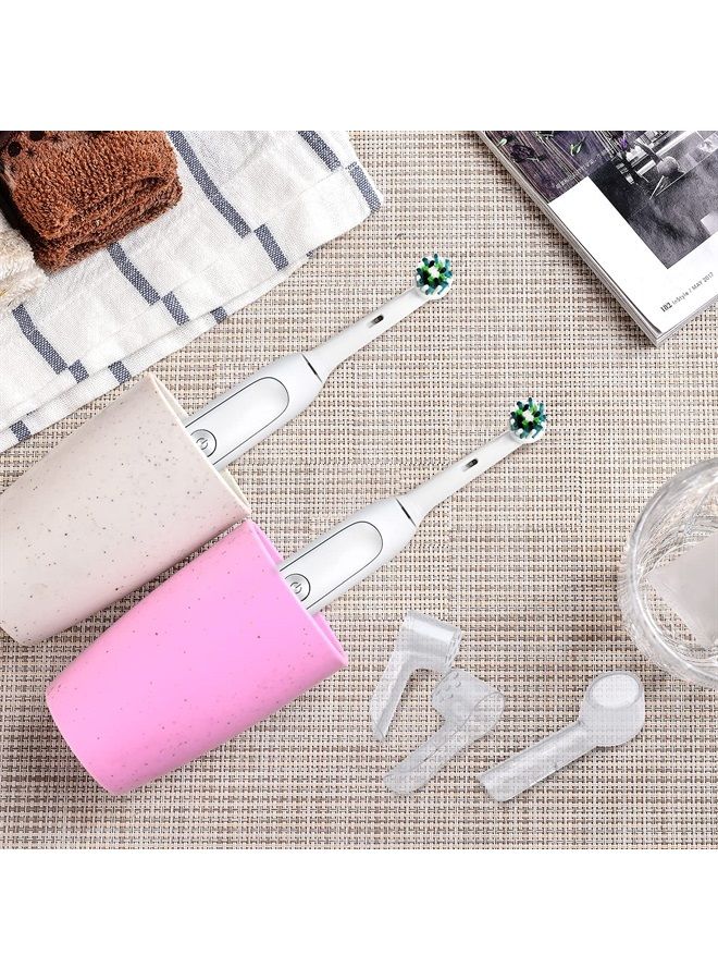 Fowecelt 8 Pack Toothbrush Cover for Protecting Oral-B Replacement Brush Heads Electric Toothbrush, Portable Travel Brush Heads Caps, Convenience for Travel and Everyday Use