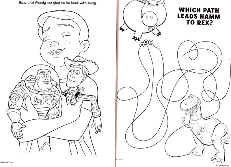 Disney Pixar Toy Story - Gigantic Coloring & Activity Book - 192 Pages - Image 4