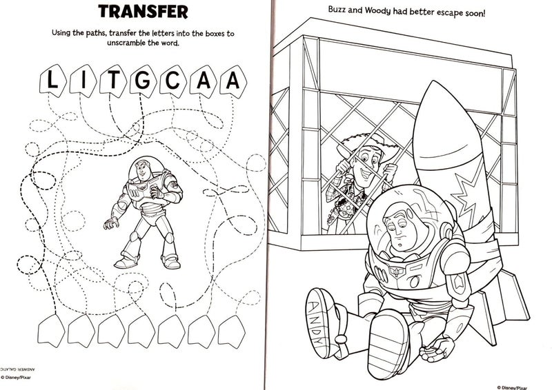 Disney Pixar Toy Story - Gigantic Coloring & Activity Book - 192 Pages - Image 2