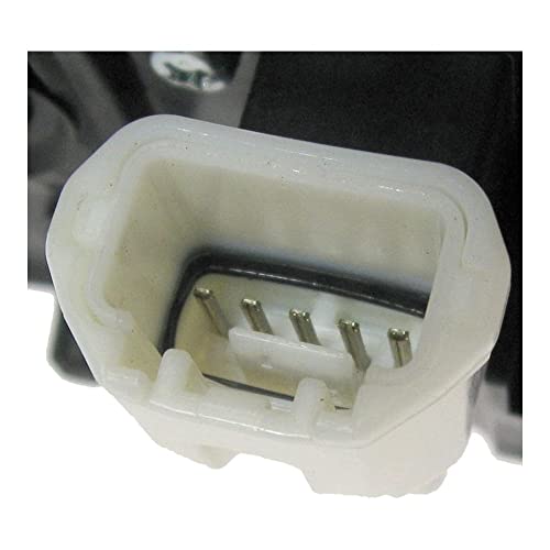 TRQ Driver Side Mirror Assembly Electric Adjustment Non-Heated No Memory Black Compatible with 2007-2009 Toyota FJ Cruiser TO1320250 - Image 2