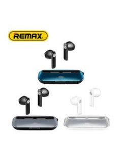 REMAX Remax Ultra-thin Mega Bass Clear Voice Aluminum Alloy Material For Music & Call Alloy Buds M2 Blue  - Image 2