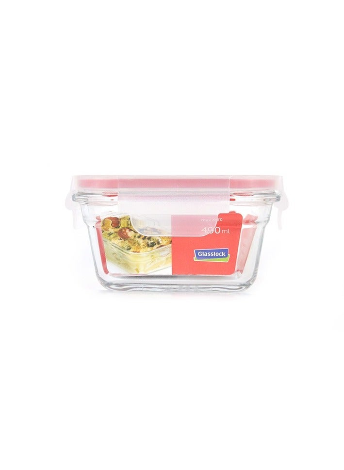 Glasslock Food Storage Container, 400ml, Made From Glass - Image 3