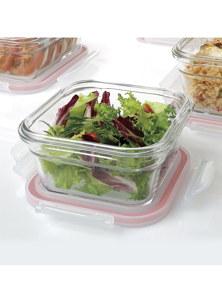 Glasslock Food Storage Container, 400ml, Made From Glass - Image 4