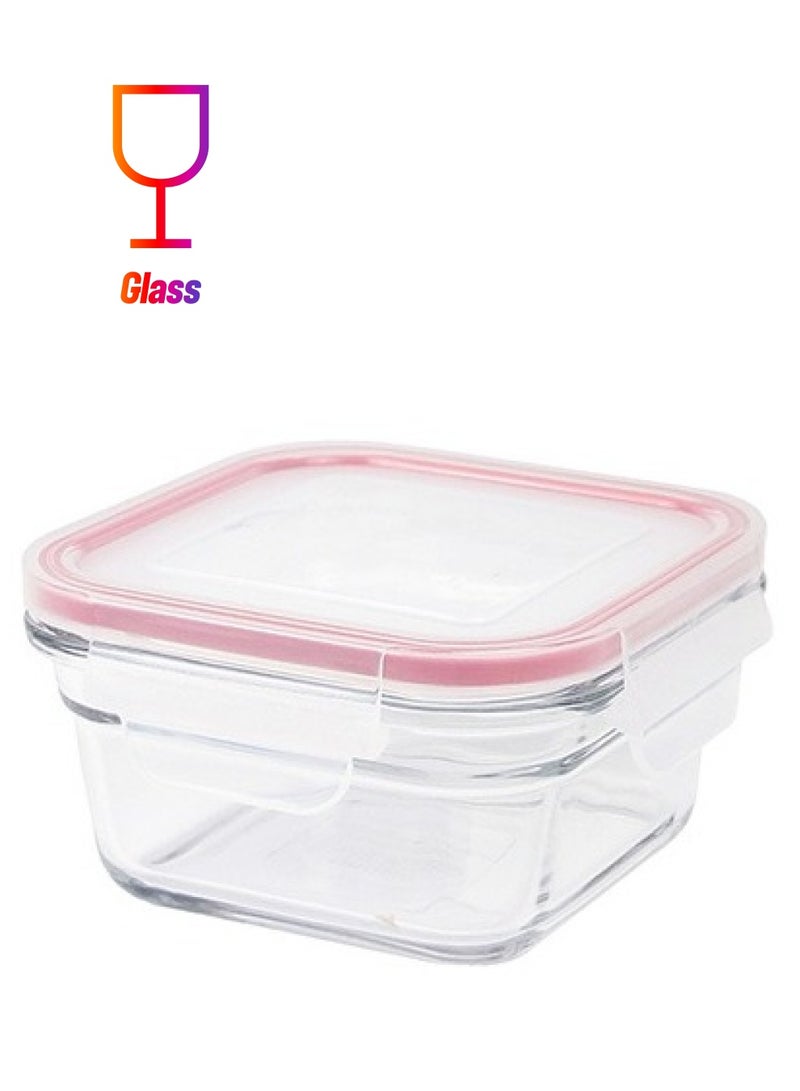 Glasslock Food Storage Container, 400ml, Made From Glass - Image 1