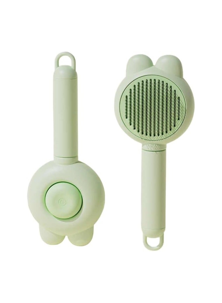 Queens Gentle Stainless Steel Hair Brush - Perfect for Detangling and Promoting Healthy Fur in Pets - Image 1