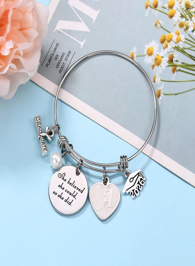 M MOOHAM Graduation Gifts for Women Her 2026, High School College Grad Gifts Inspirational Graduation Bracelet Class of 2026 - Image 4
