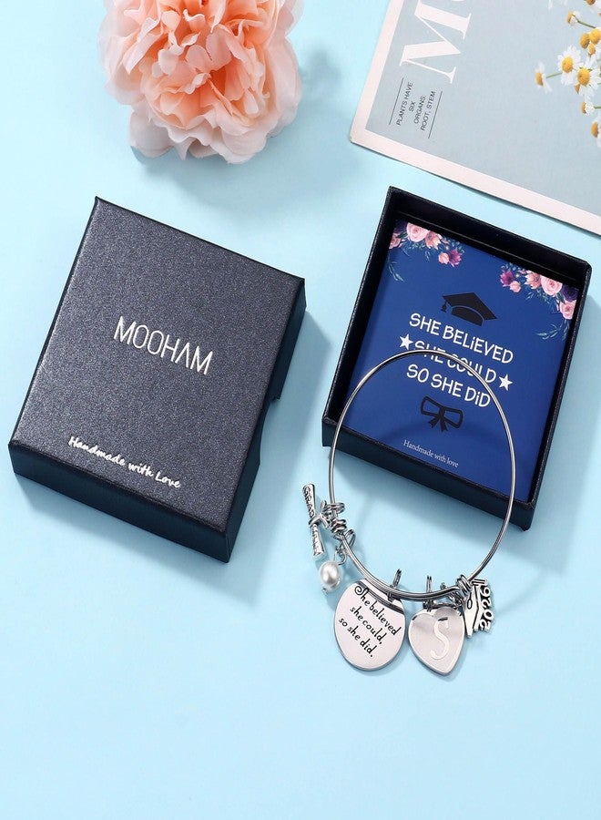 M MOOHAM Graduation Gifts for Women Her 2026, High School College Grad Gifts Inspirational Graduation Bracelet Class of 2026 - Image 5