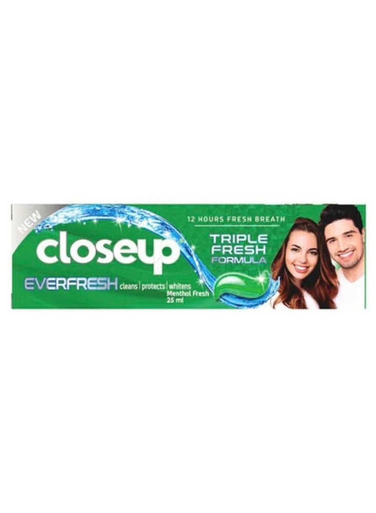 Close Up Fresh Triple Menthol Gel 25ml
