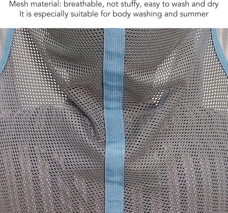 Patient Lift Sling,230KG Weight Capacity,Breathable Mesh Patient Transfer Sling with 4 Positions,with Directional Grip,for Toilet and Bath (L) - Image 4