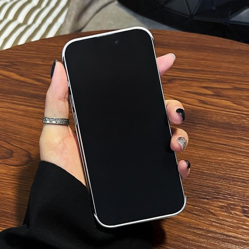 For Iphone 13 Pro Max Frameless Aromatherapy Magsafe Magnetic Pc Phone Case(Gold) - Image 4