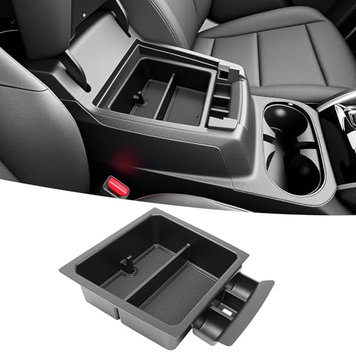 Titibett Console Organizer Fits for 20232026 Chevy Colorado GMC Canyon Center Console Tray Compatible with Colorado Canyon Accessories Armrest Storage Box - Image 1