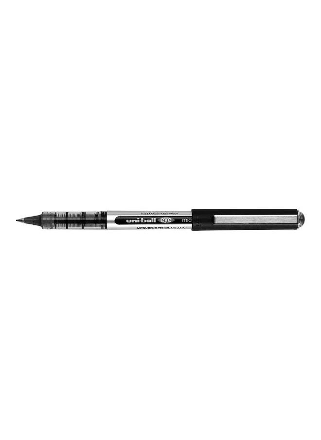 Uniball Uni-Ball Ub-150 Eye Micro Rollerball Pen - 0.5 Mm - 12 Pcs Black  - Image 2