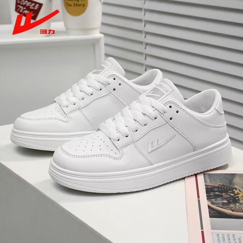 Warrior Men''s Shoes 2025 Spring Hot-Selling Youth Low-Top Sneakers Men''s Retro Trendy Shoes Women''s Couple''s White Sneakers Men''s - Image 2
