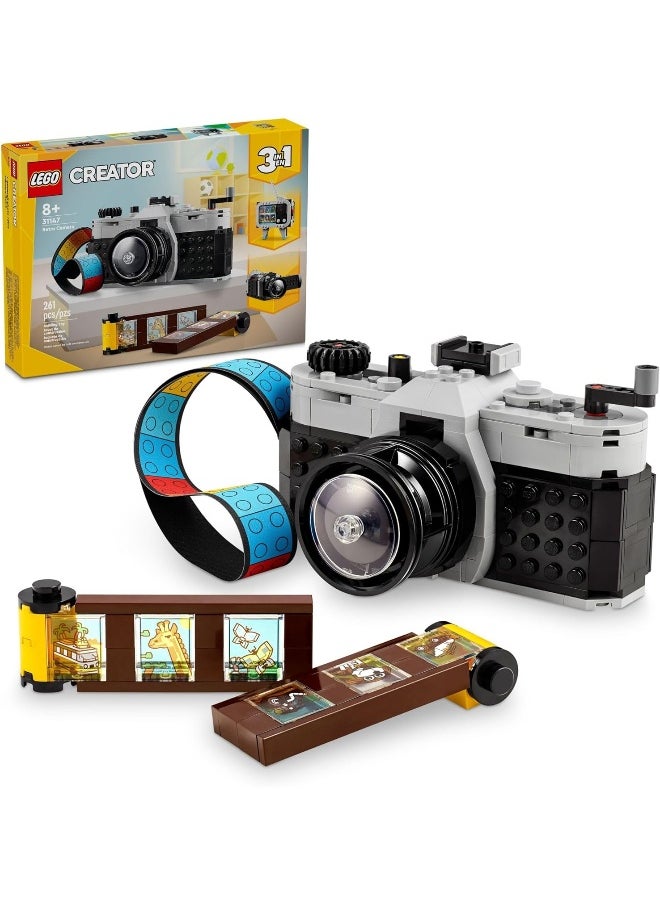 LEGO Creator 3 in 1 Retro Camera Toy