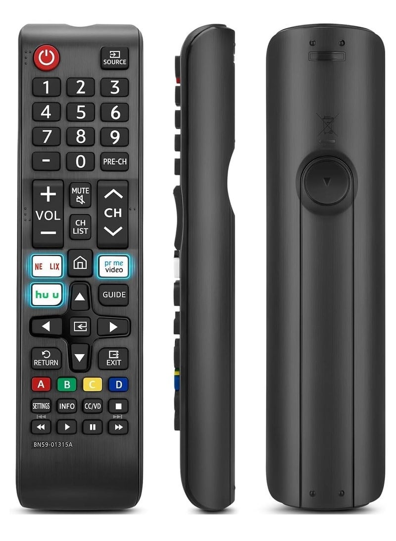 BLUMENiT [2 Pack] N59-01315A Remote Control Replacement for Smart TV – Universal Remote for All LED, QLED, LCD 6/7/8/9 Series – 4K UHD HDR Flat & Curved TVs | No Setup Required | Strong Infrared Signal, Long-Range Control - Image 2