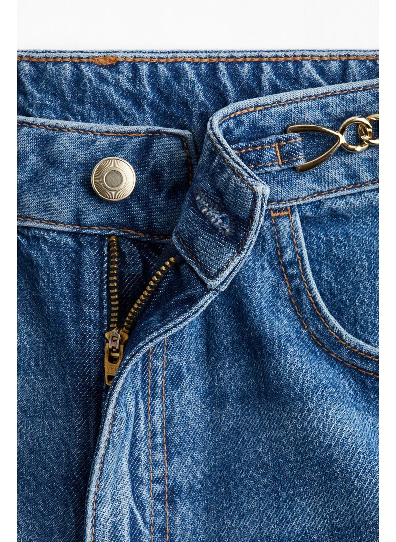 اتش اند ام Straight Ultra High Jeans