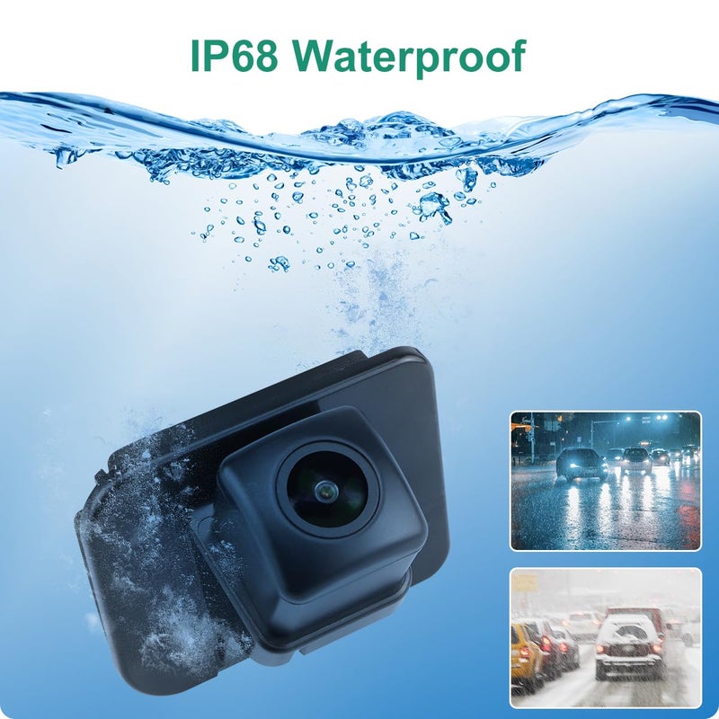 GreenYi 39530-T2A-A31 OE Backup Camera Replacement for Honda Accord Sedan 2014-2017, GreenYi Reverse Rear Park Assist Camera Replaces 39530-T2A-A21 39530-T2A-U110-M2 590-440 - Image 5