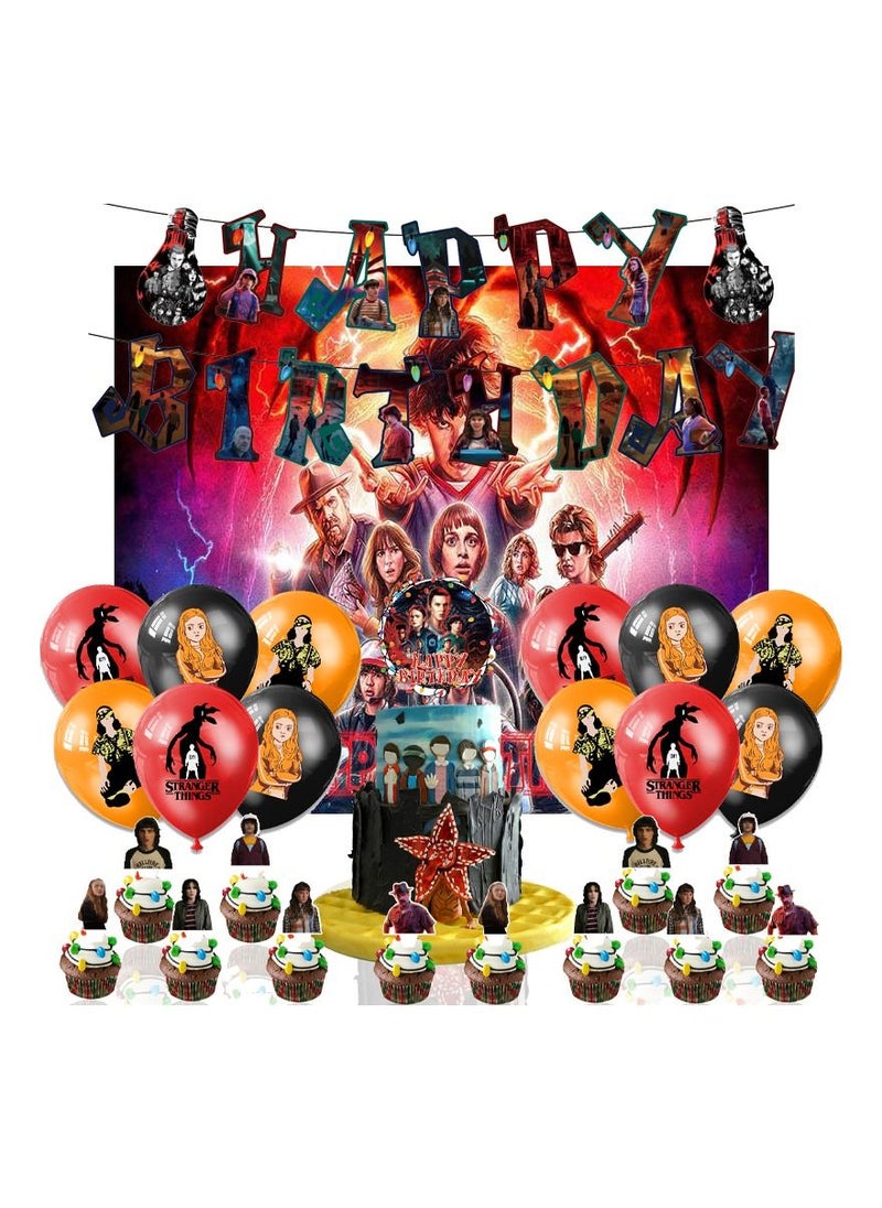 Generic - Stranger Things Series Birthday Party Decorations - Image 1