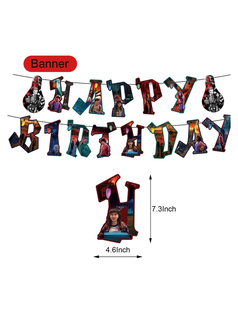 Generic - Stranger Things Series Birthday Party Decorations - Image 1