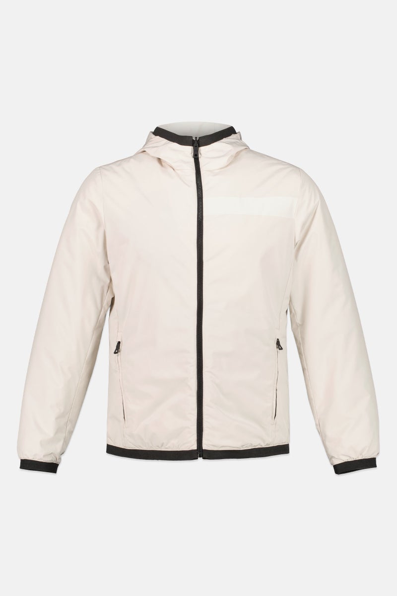 GEOX Men Quilted Reversible Puffer Jacket, Multicolor - Image 2