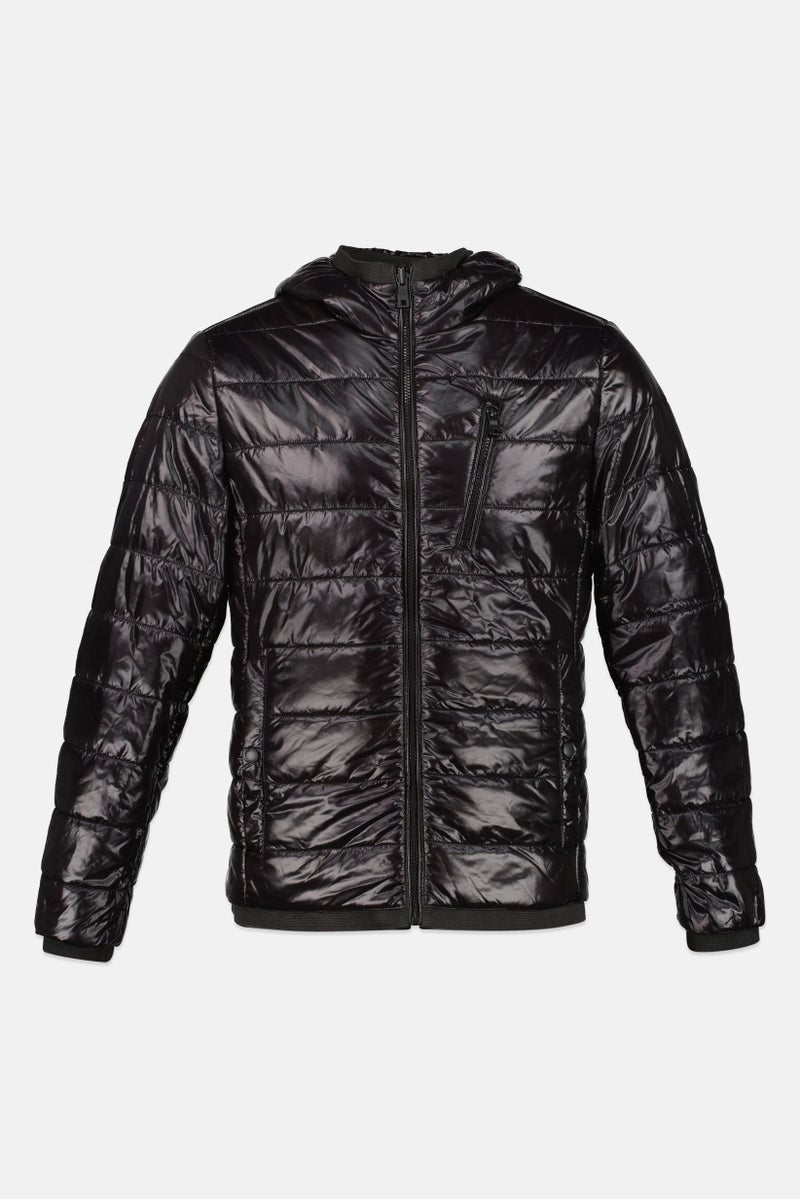 GEOX Men Quilted Reversible Puffer Jacket, Multicolor - Image 4