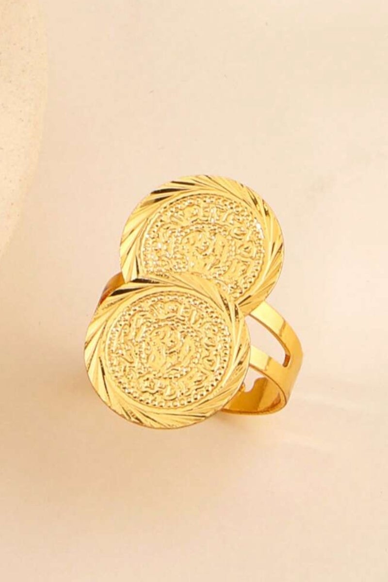 GOLDMAX 21k Gold Plated Ring For Women One Size - Image 1