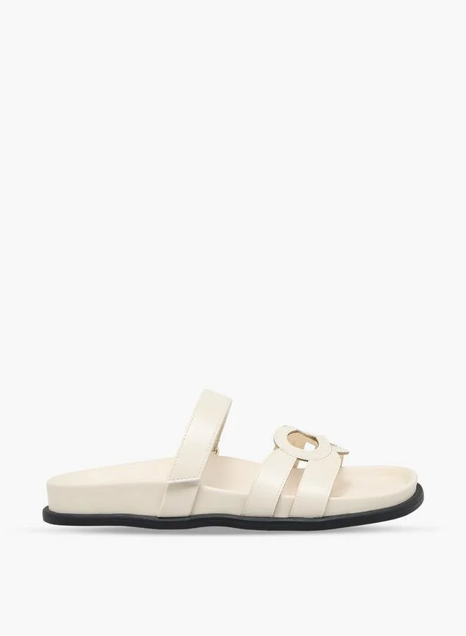 سيليست Women Suede Slip-On Sandals